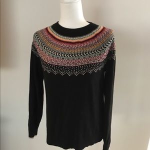 🌻 A New Day Fair Isle Nordic Sweater